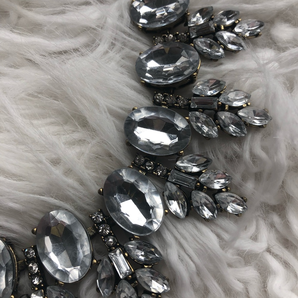 Crystal Statement Necklace - image 2